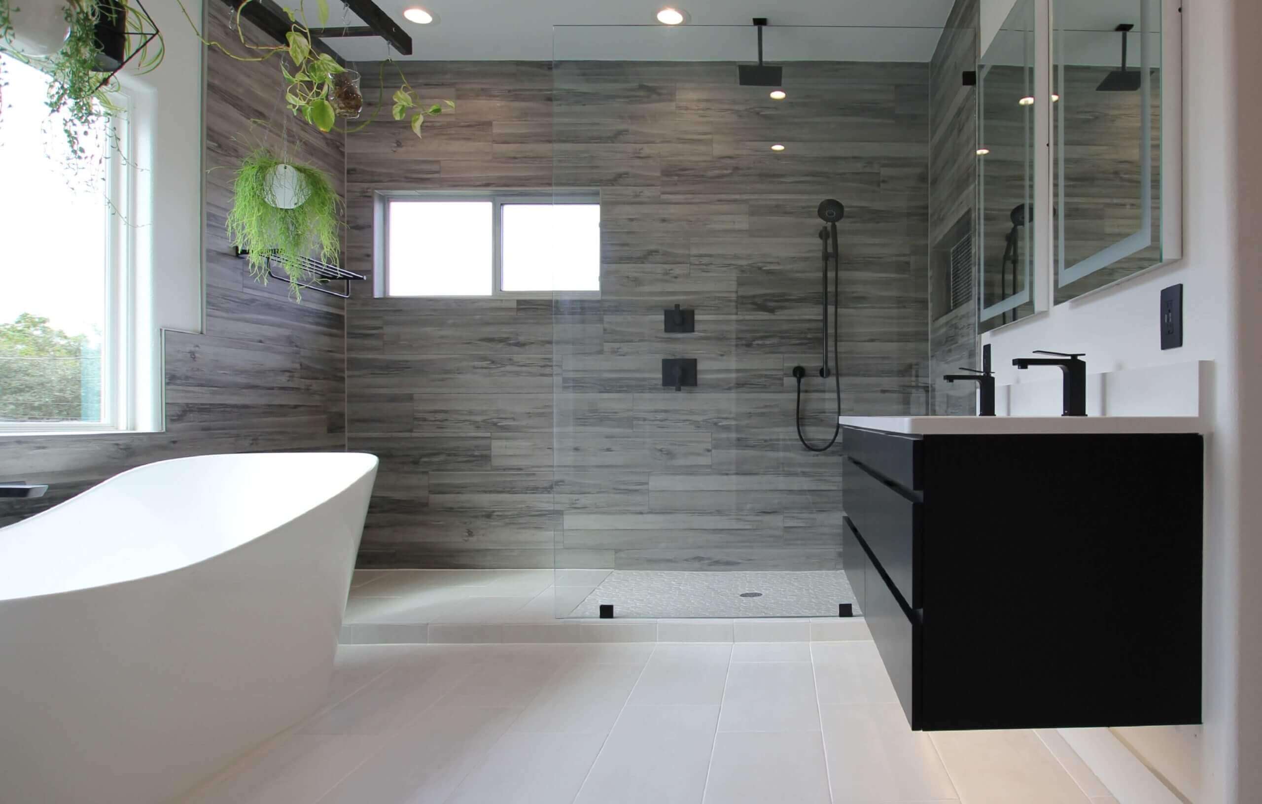 Bat City Builder's award-winning bathroom remodel.